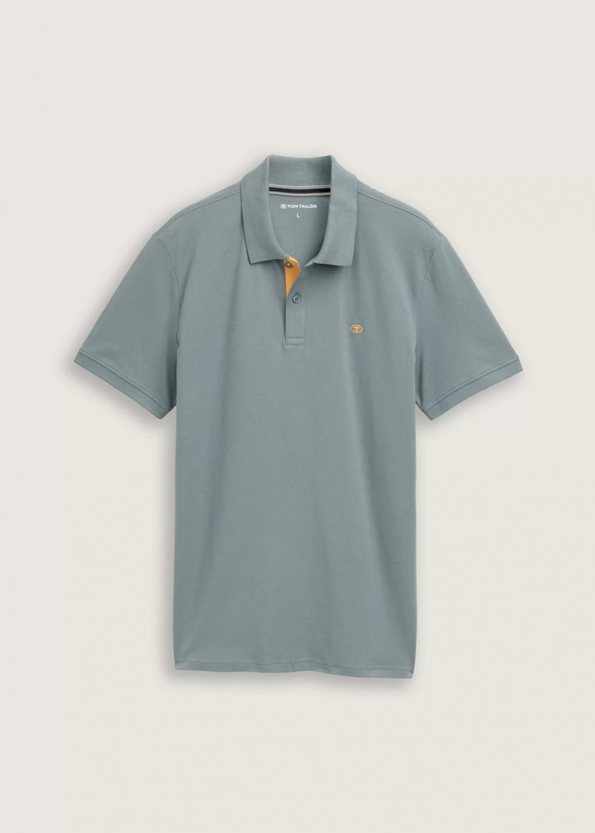 Футболка поло Basic Polo Shirt 1031006-31090 Tom Tailor L Зелений 1031006-31090