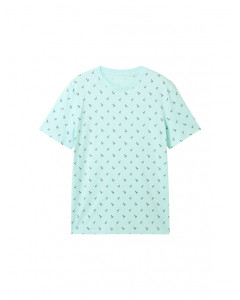 Футболка Men's DENIM T-shirt 1042069ХХ35504 Tom Tailor L Блакитний 1042069ХХ35504