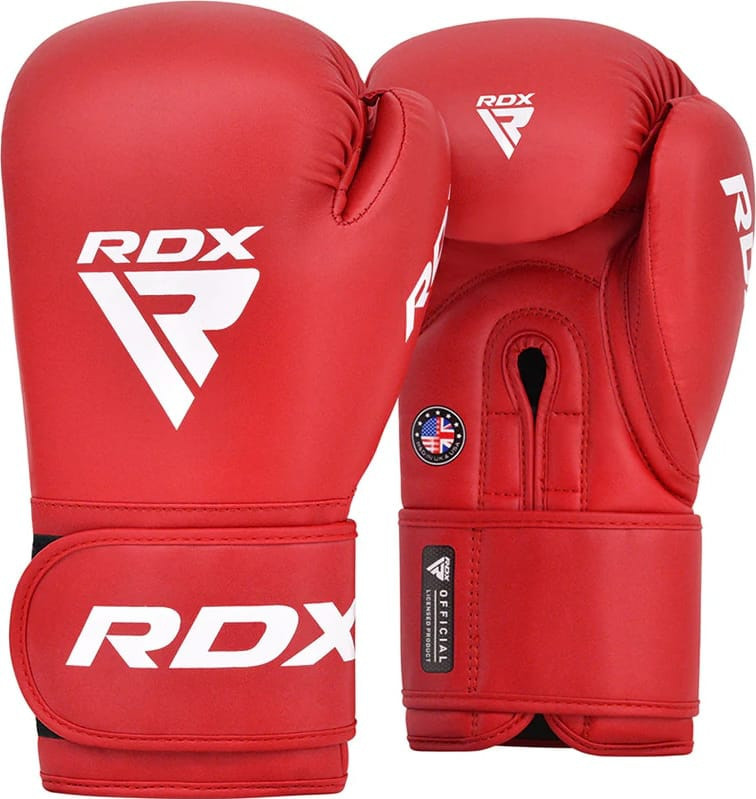 Рукавиці боксерські RDX BOXING GLOVES AS2 червоний 12 унцій (BGR-AS2R) BGR-AS2R
