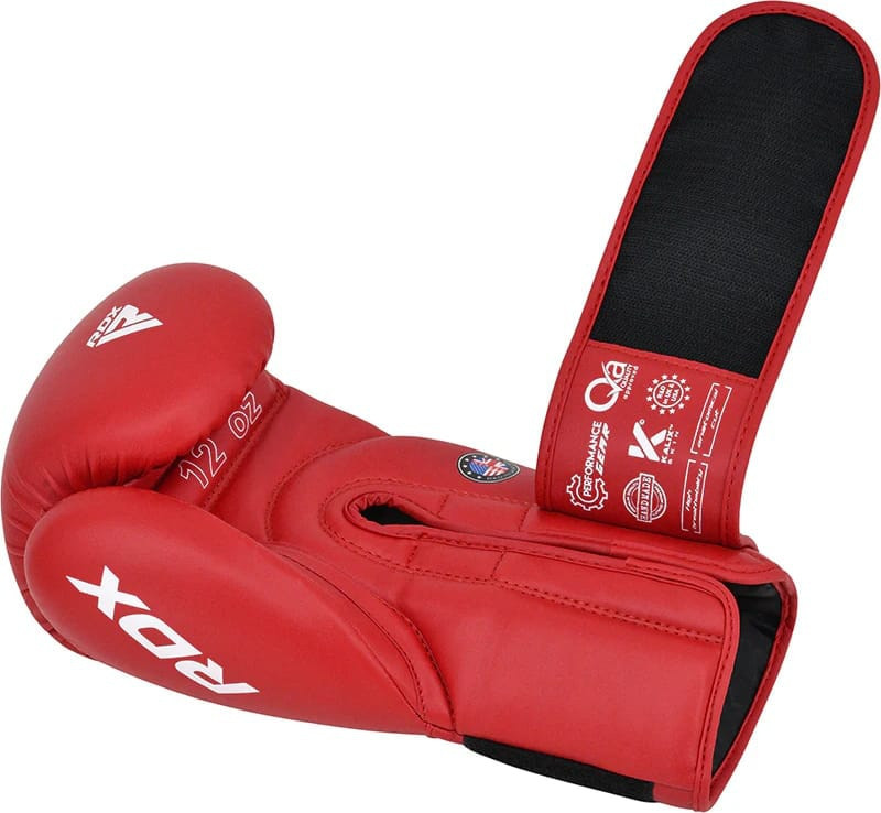 Рукавиці боксерські RDX BOXING GLOVES AS2 червоний 12 унцій (BGR-AS2R) BGR-AS2R