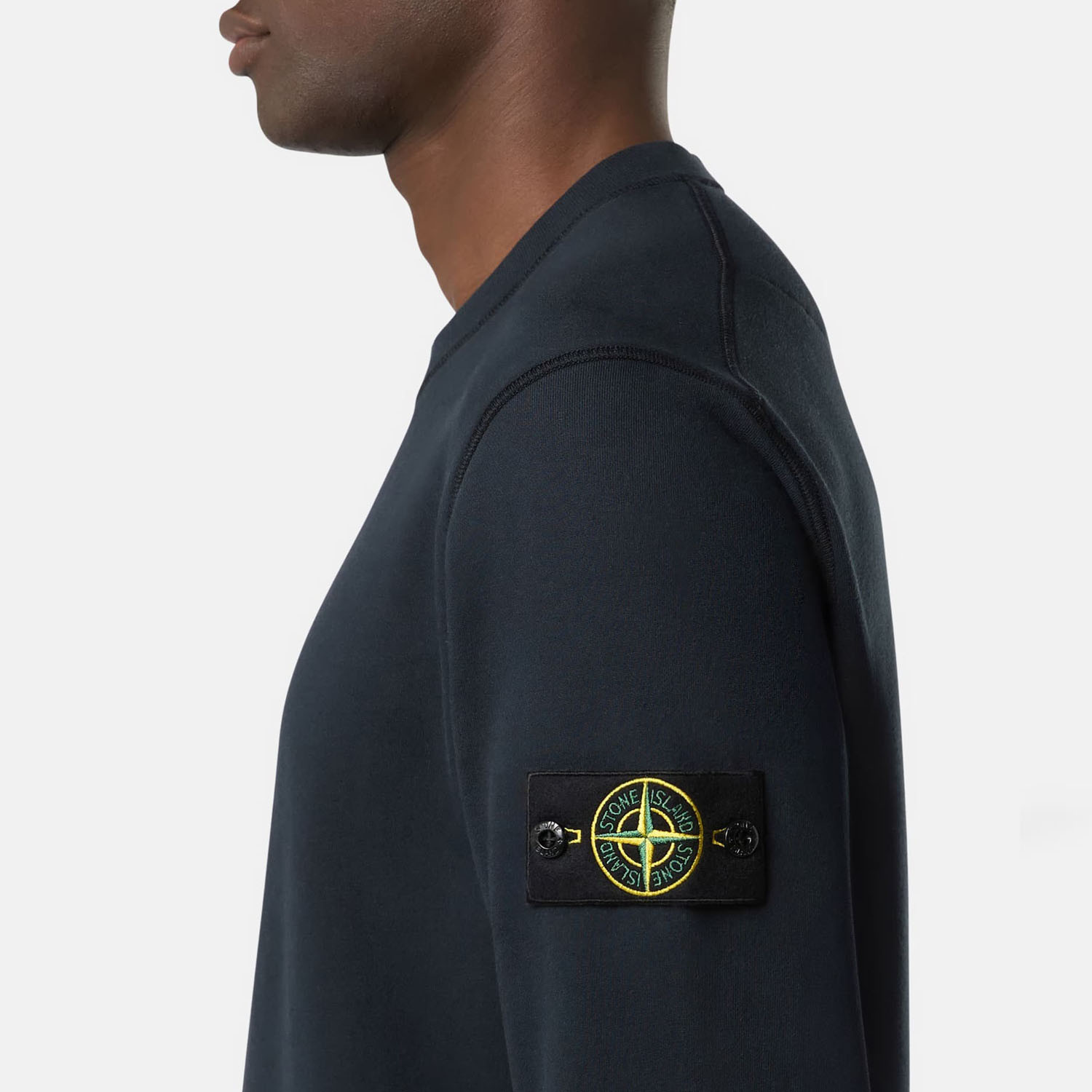 Світшот Stone Island Cotton Fleece Blue K1S156100044S0051-V0020