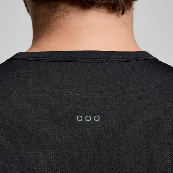 Футболка Saucony STOPWATCH SHORT SLEEVE SAM800377-BK