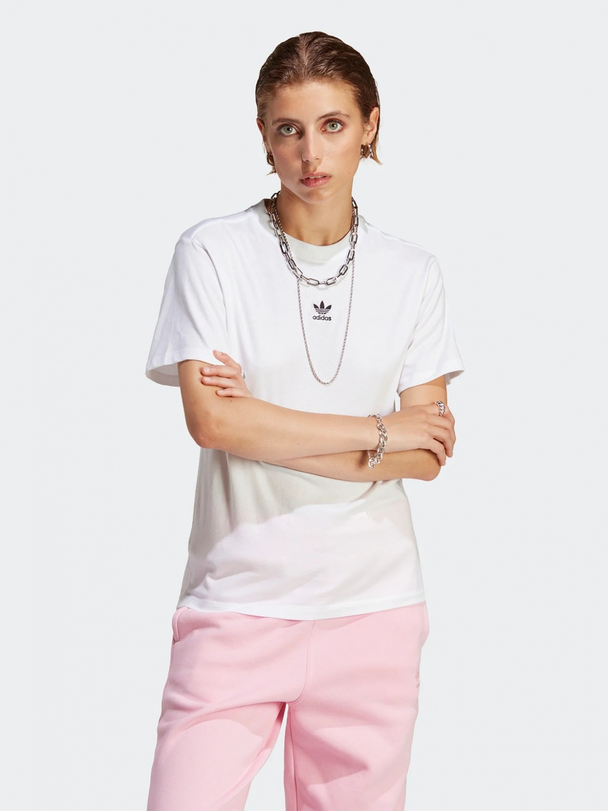 Футболка TEE REGULAR IC1831 Adidas L Білий IC1831