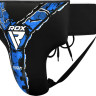 Захист паху RDX GROIN GUARD NEW AURA F17 чорний, синій Уні M GDR-F17BU