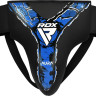 Захист паху RDX GROIN GUARD NEW AURA F17 чорний, синій Уні M GDR-F17BU