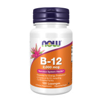 Капсули Now Foods B-12 2000 mcg - 100 lozenges 2023-10-2512