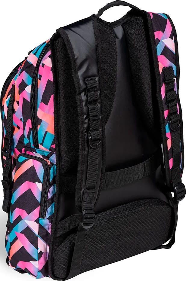 Рюкзак Arena ALL SET BACKPACK AO 45L рожевий, блакитний, чорний 55 х 38 х 28 см (010235-101) 010235-101