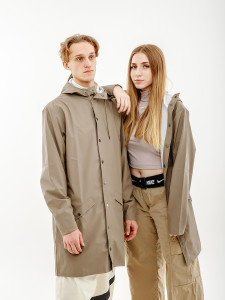 Куртка Rains Long Jacket 1202-TAUPE