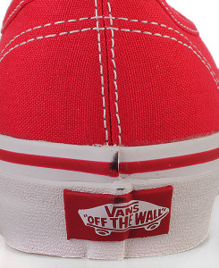 Кеди Vans AUTHENTIC VEE3REDSH