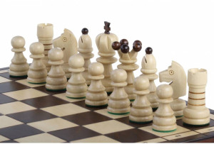 Шахи MADON Перлина великі коричневий, бежевий Уні 41х41см арт133 MD133