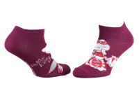 Шкарпетки HELLO KITTY HK + ROSE бордовий Діт 35 - 41 13890712-5