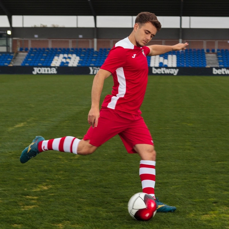 Футболка Joma CHAMPION VI червоно-біла 101822.602 101822.602