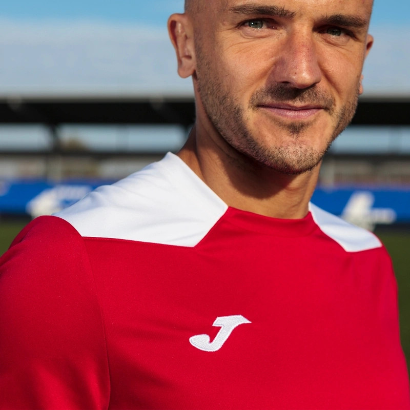 Футболка Joma CHAMPION VI червоно-біла 101822.602 101822.602