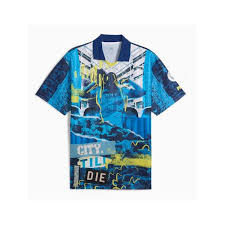 Футболка Puma fMCFC ftblNRGY+ Retro Jerseyf 779126-75