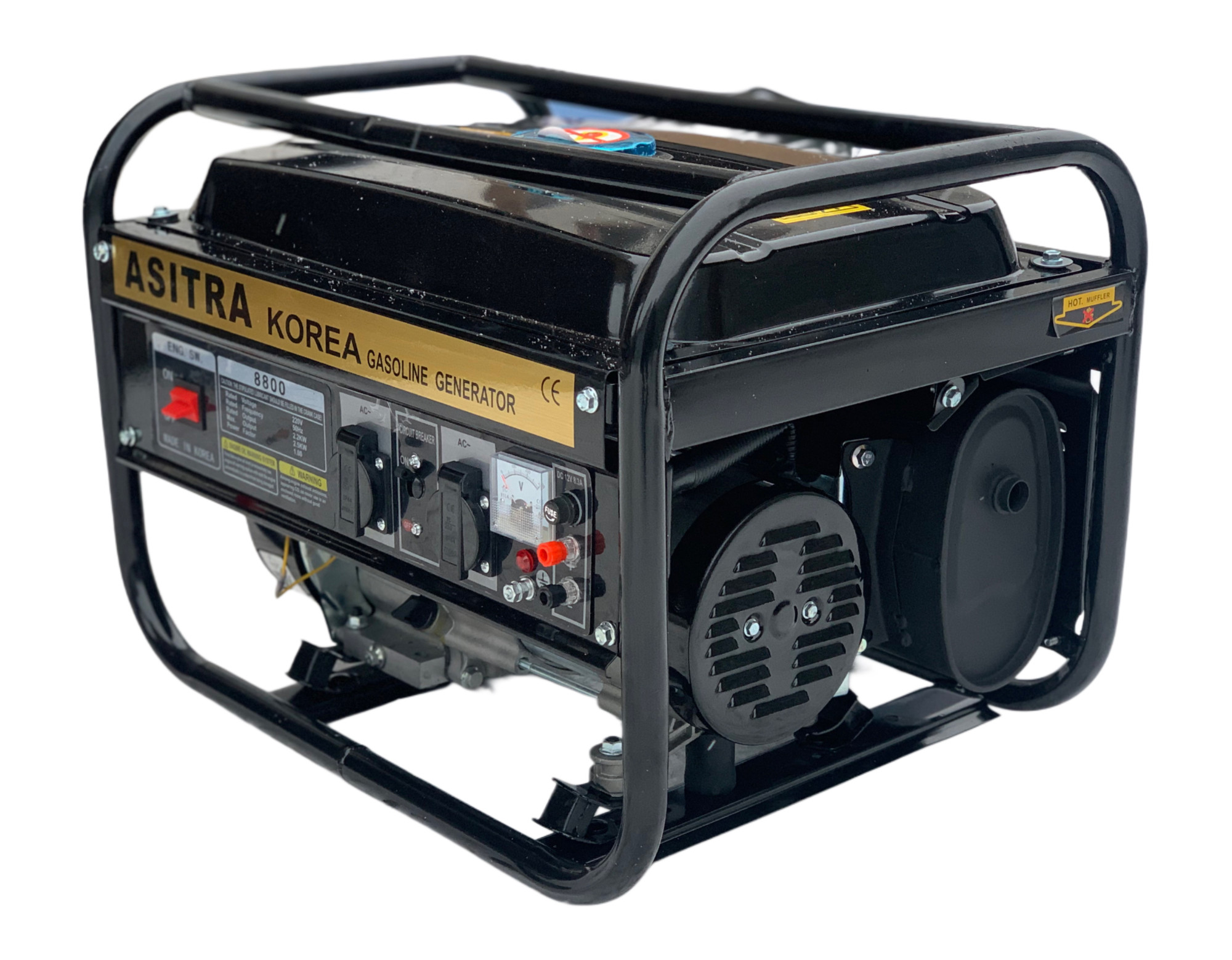 Генератор бензиновий Asitra AST-8800 2.5 кВт Мідна обмотка AST-8800