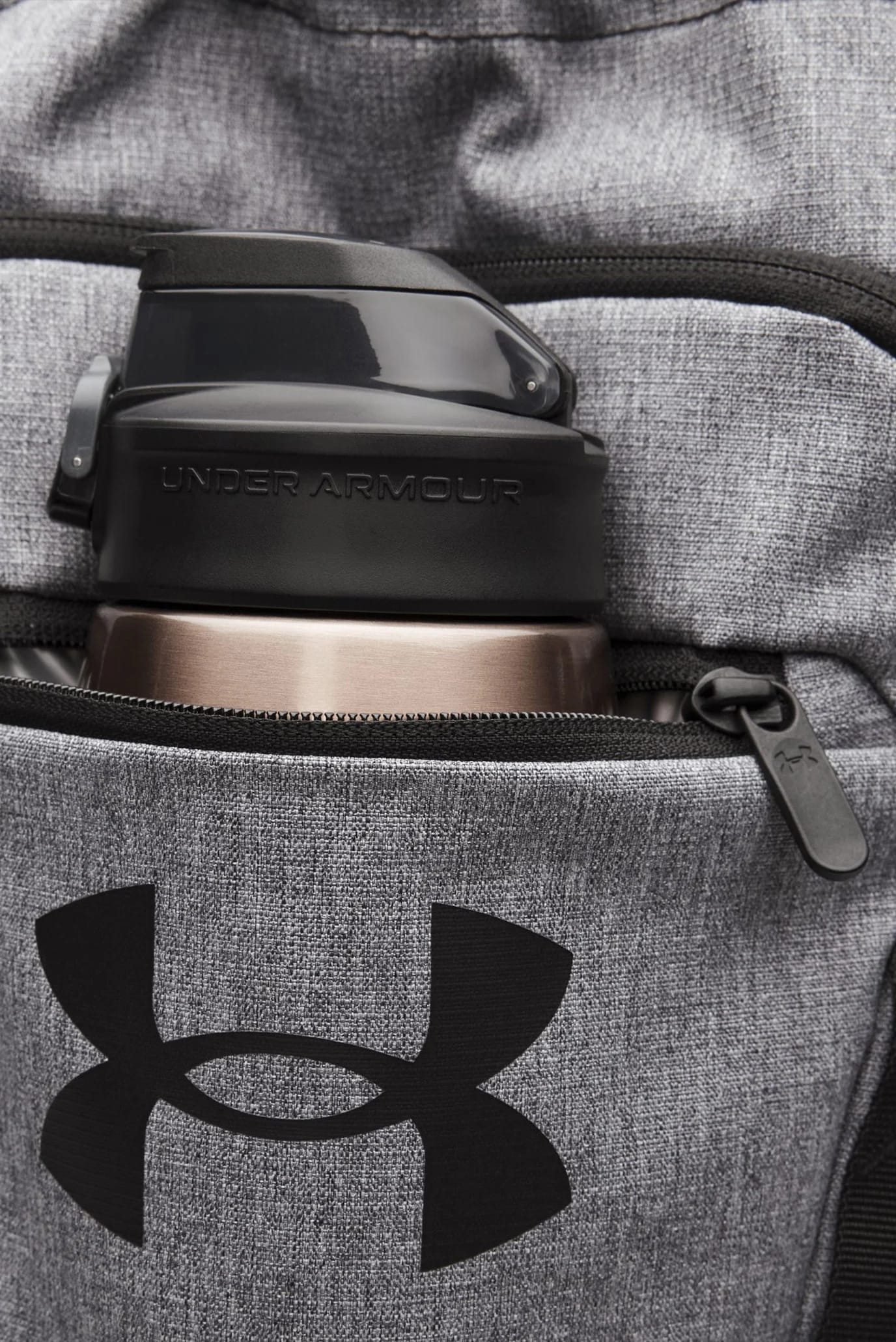 Рюкзак UA Hustle Sackpack 22L сірий Уні 39 х 53 х 7 см 6000519-025