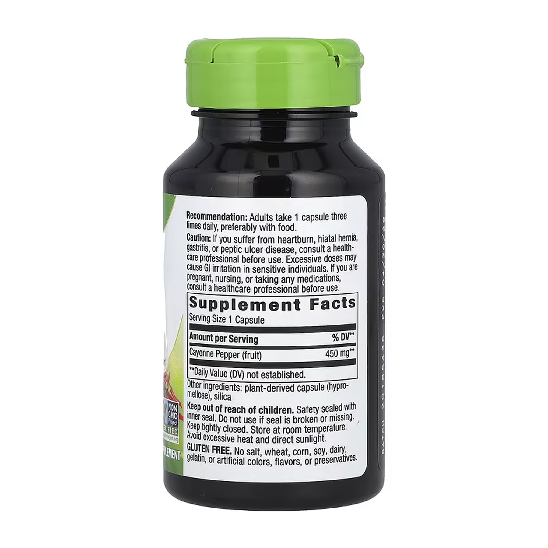 Капсули Nature's Way Cayenne Pepper - 100 vcaps 2023-10-6389