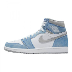 Кросівки Jordan 1 Retro High Hyper Royal Smoke Grey 555088-402