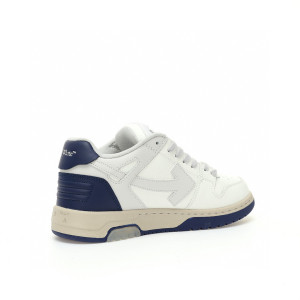 Кросівки Off-White Out Of Office Leather Sneakers 'White Blue' OMIA189F23LEA0050546
