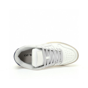 Кросівки Off-White Out Of Office Leather Sneakers 'White Blue' OMIA189F23LEA0050546