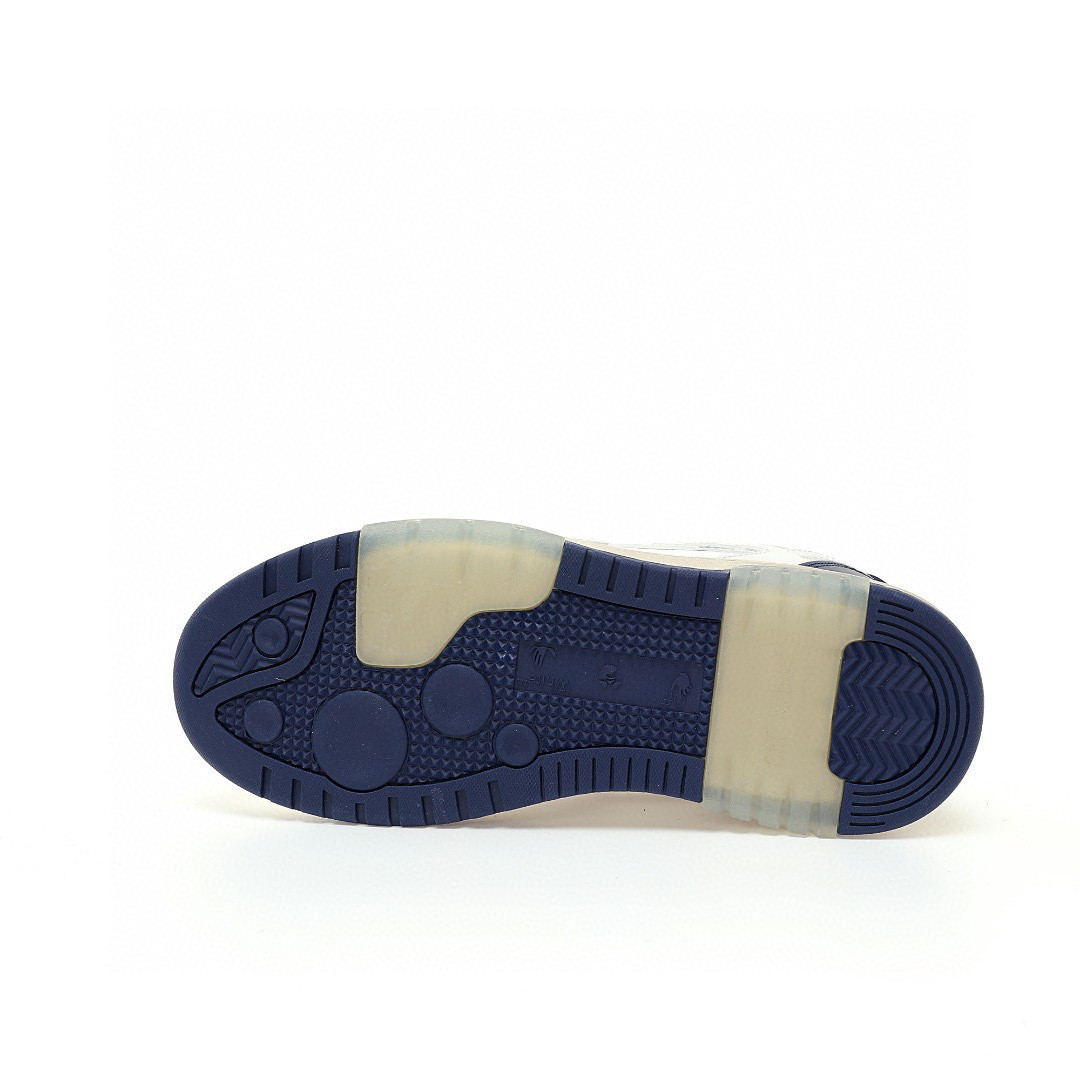 Кросівки Off-White Out Of Office Leather Sneakers 'White Blue' OMIA189F23LEA0050546