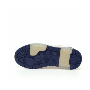 Кросівки Off-White Out Of Office Leather Sneakers 'White Blue' OMIA189F23LEA0050546