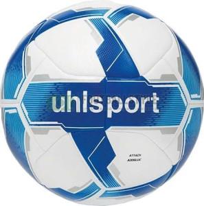 М'яч футбольний Uhlsport ATTACK ADDGLUE біло-синій 1001751 01 1001751-01