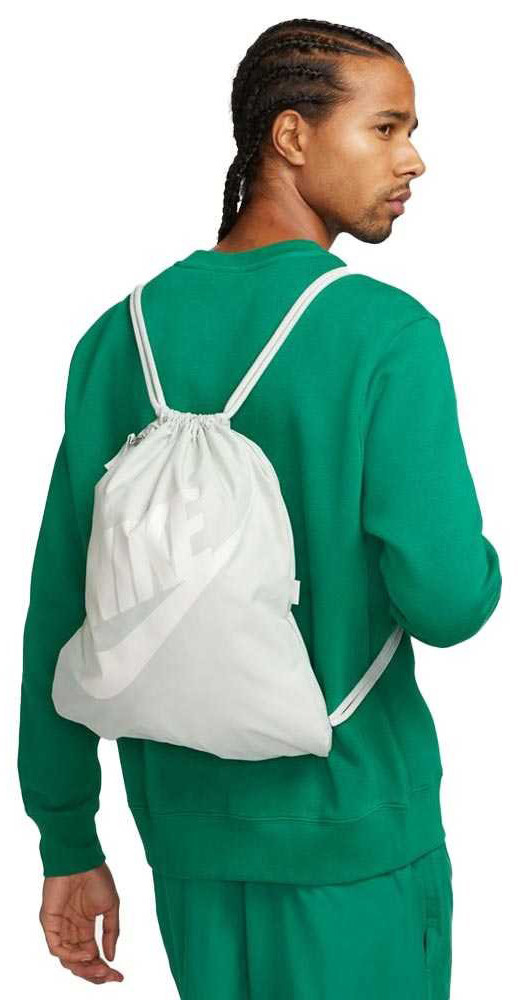 Рюкзак-мішок Nike NK HERITAGE DRAWSTRING 13L сірий Уні 33х43 см DC4245-034