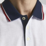 Поло JPRBLUWIN POLO SS NOOS 12169064-Cloud Dancer-Fit:REG SOLID Jack&Jones L Білий 12169064-CLOUD DANCER-FIT