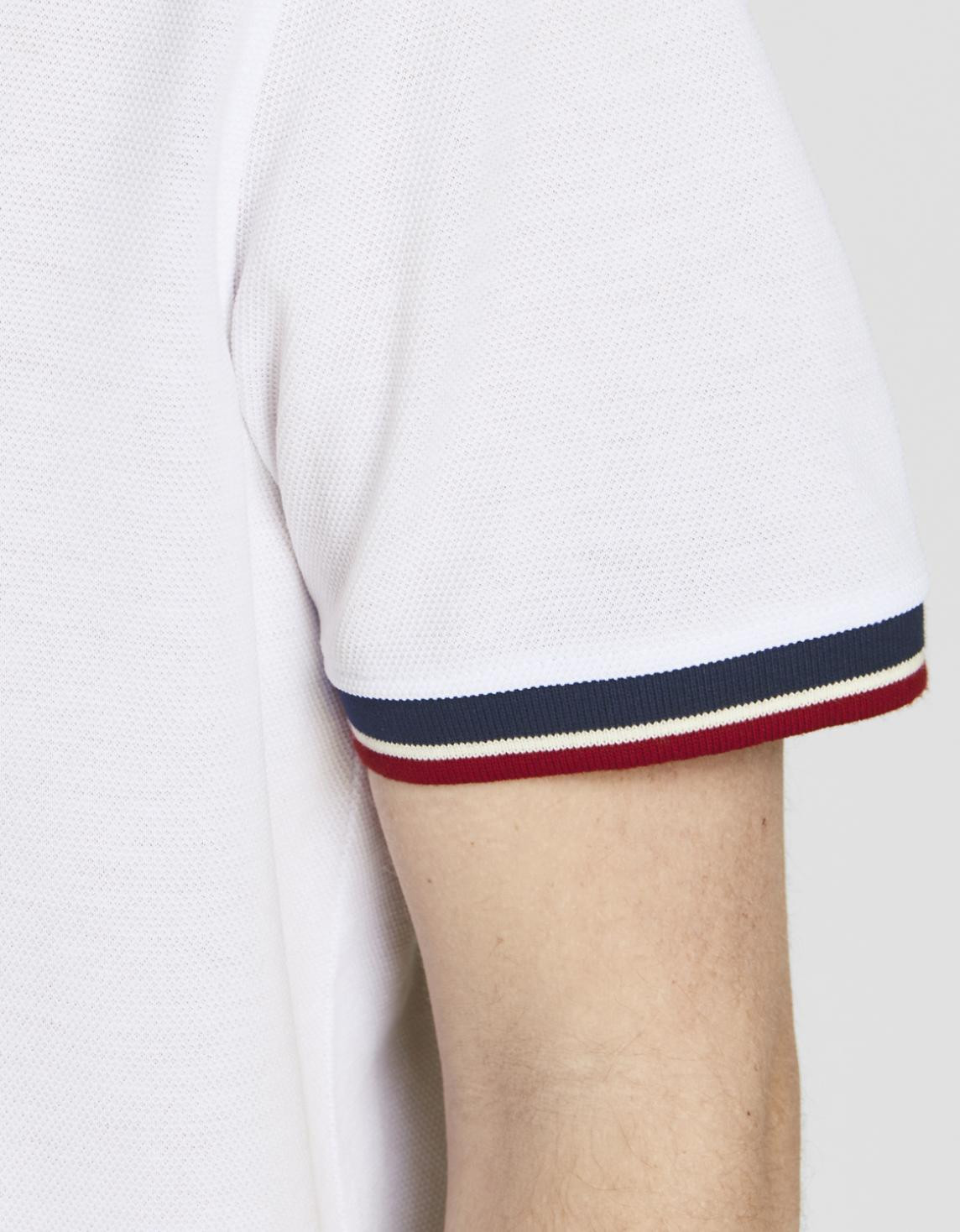 Поло JPRBLUWIN POLO SS NOOS 12169064-Cloud Dancer-Fit:REG SOLID Jack&Jones L Білий 12169064-Cloud Dancer-Fit