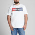 Футболка JJECORP LOGO TEE SS O-NECK  NOOS PS 12158505-White-Print:PLAY Jack&Jones PLUS 2XL Білий 12158505-WHITE-PRINT:PLAY