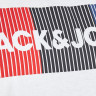 Футболка JJECORP LOGO TEE SS O-NECK NOOS PS 12158505-White-Print:PLAY Jack&Jones PLUS 2XL Білий 12158505-WHITE-PRINT:PLAY