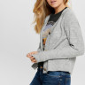 Кардиган ONLCAROL L/S CARDIGAN KNT NOOS 15196734-Light Grey Melange ONLY L Сірий 15196734-LIGHT GREY MELAN