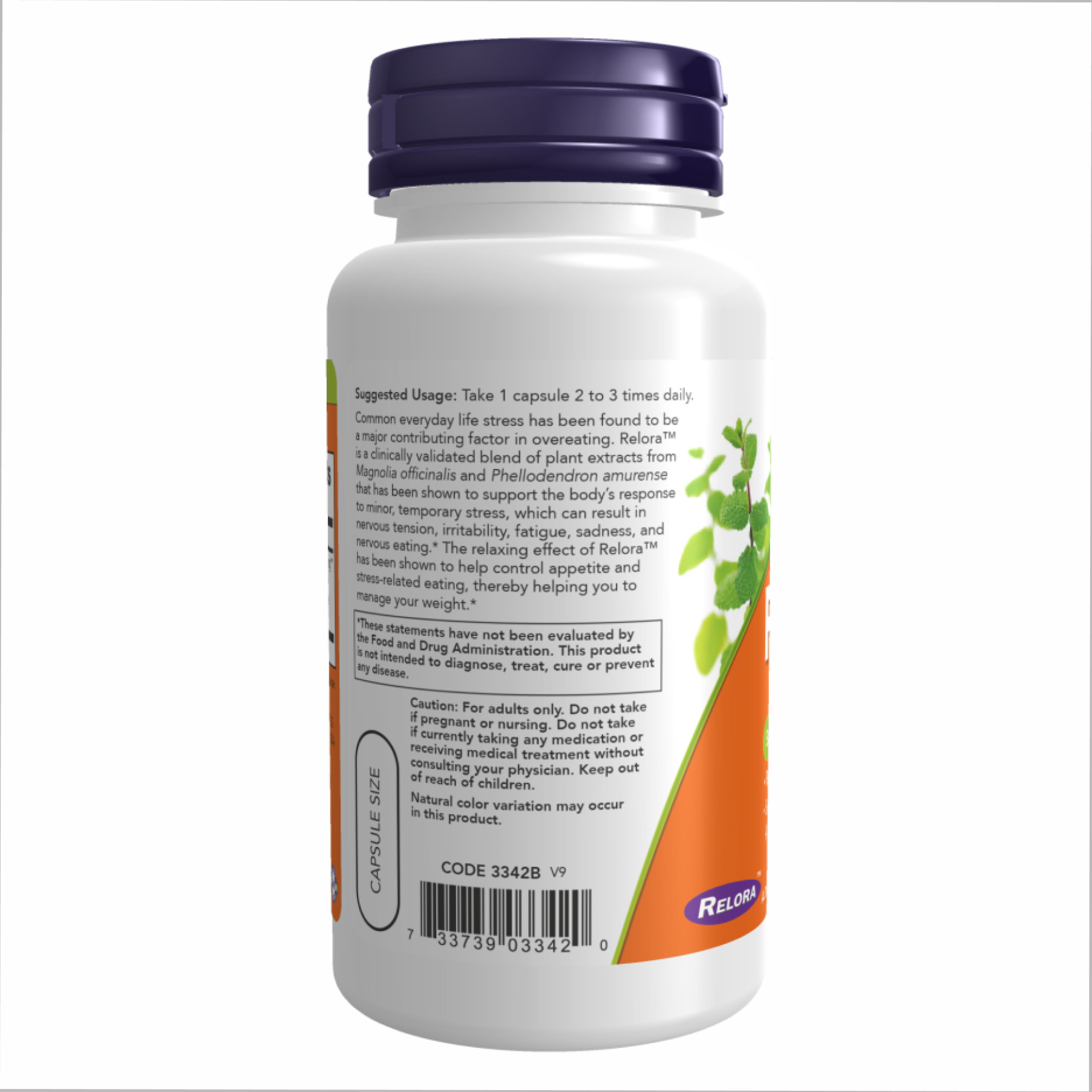 Капсули Relora 300 mg - 60 vcaps 2022-10-2065