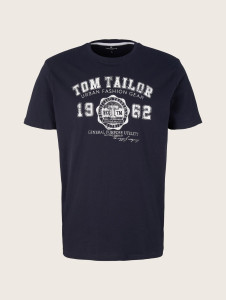 Футболка 1008637-10690 Tom Tailor L Темно-синій 1008637-10690