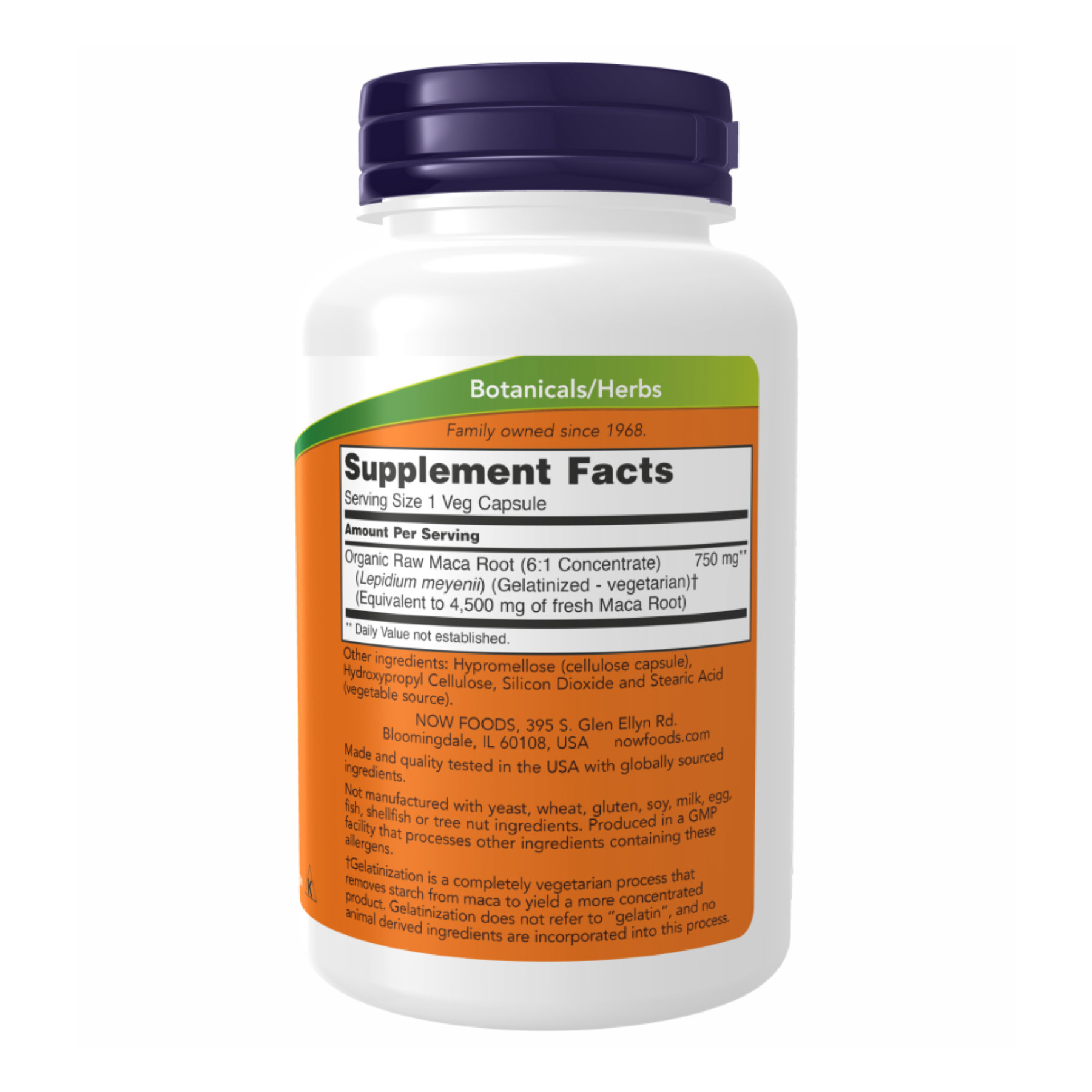 Капсули Maca 750mg - 90 vcaps 2022-10-1413