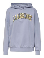 Толстовка ONLTROLLE LIFE L/S VARSITY HOOD BOX SWT 15250215-Cosmic Sky-Print:CAMBRIDGE ONLY L Бузкови 15250215-Cosmic Sky-Print