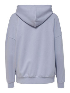 Толстовка ONLTROLLE LIFE L/S VARSITY HOOD BOX SWT 15250215-Cosmic Sky-Print:CAMBRIDGE ONLY L Бузкови 15250215-COSMIC SKY-PRINT
