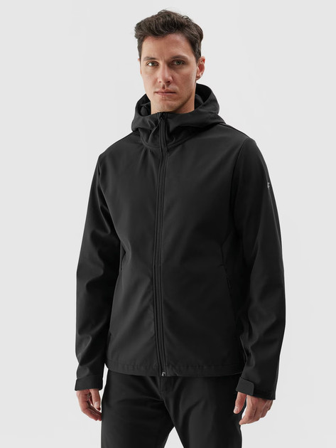 Куртка Softshell Jacket M283 4FWAW24TSOFM283-20S 4F M Чорний 4FWAW24TSOFM283-20S
