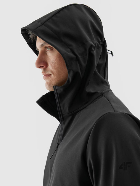 Куртка Softshell Jacket M283 4FWAW24TSOFM283-20S 4F M Чорний 4FWAW24TSOFM283-20S