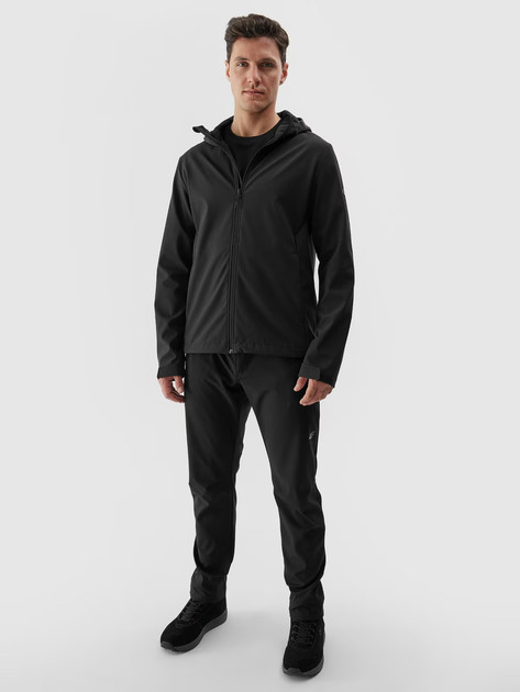 Куртка Softshell Jacket M283 4FWAW24TSOFM283-20S 4F M Чорний 4FWAW24TSOFM283-20S
