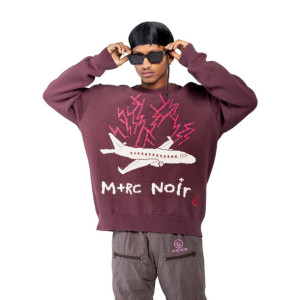 Светр M+rc Noir BERMUDA KNITTED SWEATER BERMUDA-RED