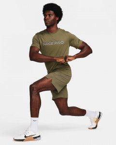 Футболка M NK DF TEE DB NIKE PRO FJ2393-222 Nike L Хакі FJ2393-222