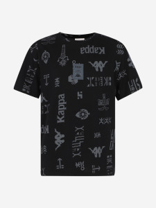 Футболка для хлопчиків 127356KAP-B1 Kappa 134-140 (140) Чорний 127356KAP-B1