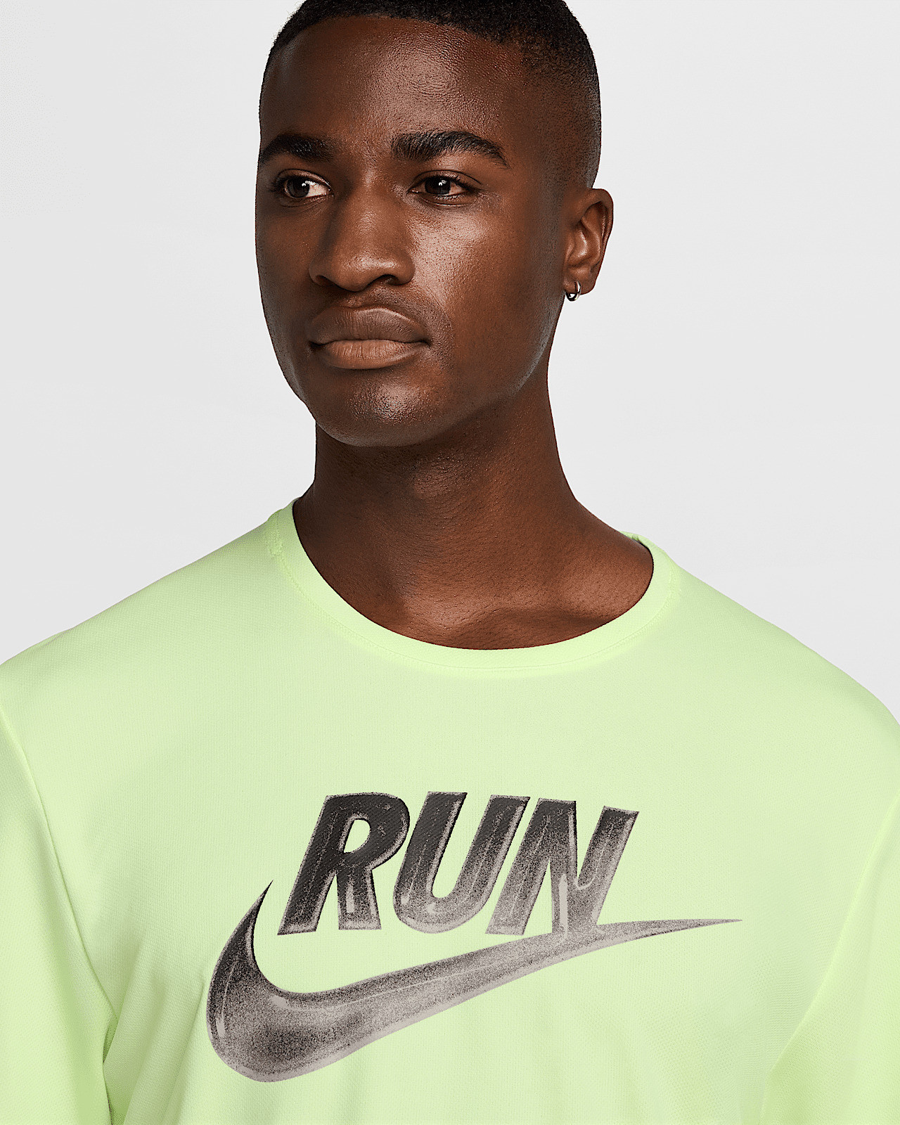 Футболка чоловіча Nike Run Energy Miller Green HJ3564-701