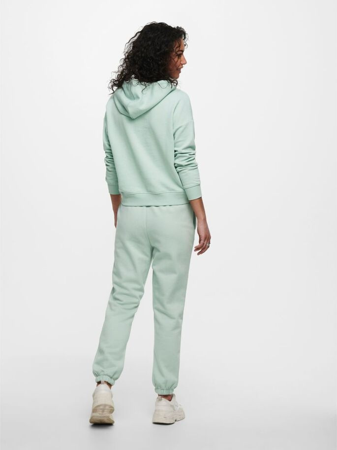 Штани ONLCOLLEGE LIFE PANTS SWT 15235557-Surf Spray-Print: BROOKLYN ONLY XL Бірюзовий 15235557-Surf Spray-Print
