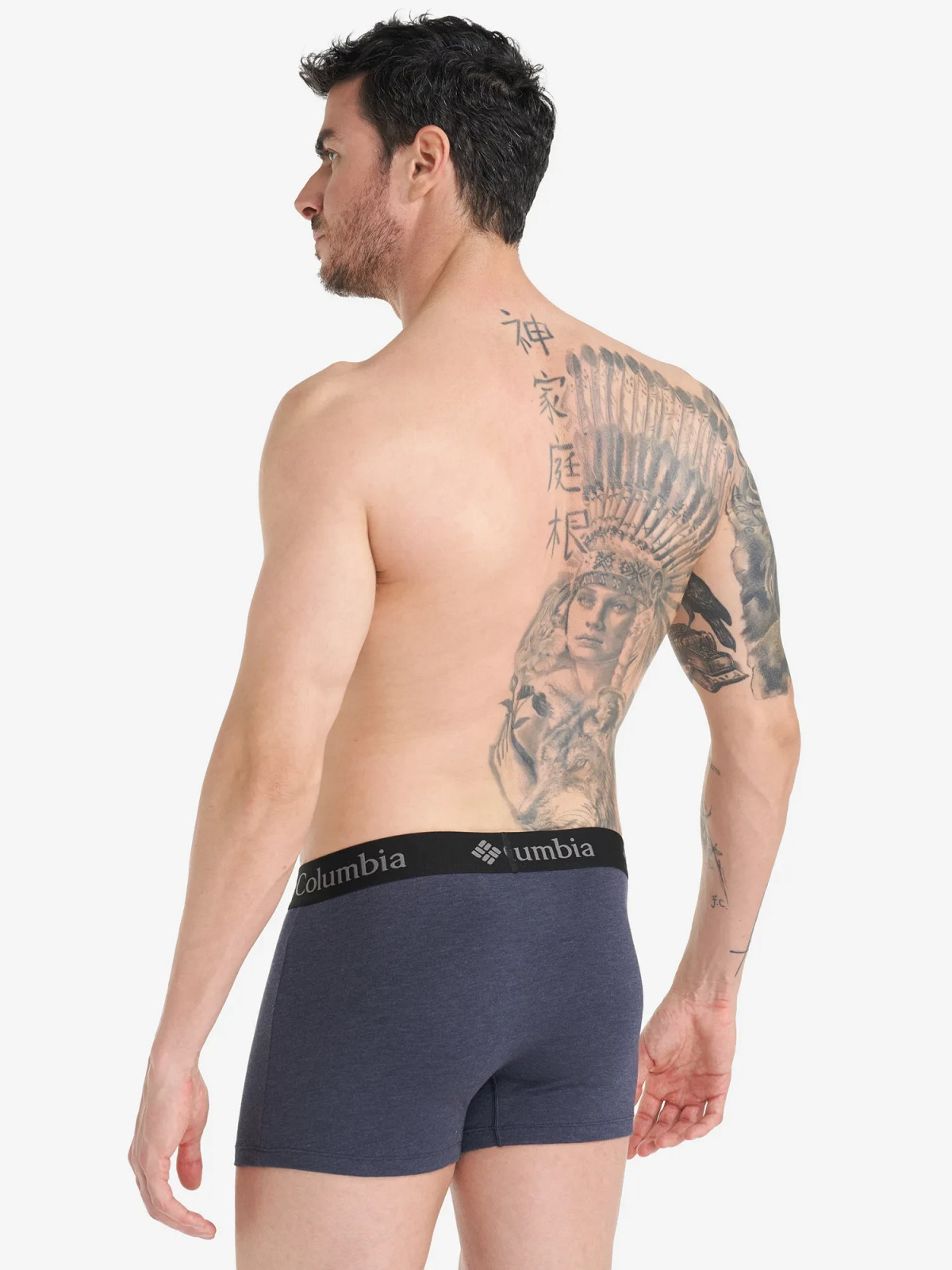 Труси чолівічі (2 шт) PERFORMANCE COTTON STRETCH MELANGE CPCB02CLB-BLUE Columbia L (48-50) Синій CPCB02CLB-BLUE