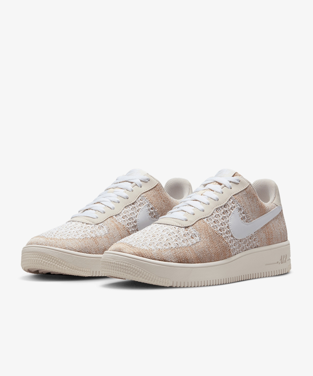Кросівки чоловічі Nike Air Force 1 Flyknit 2.0 Beige IB7675-001