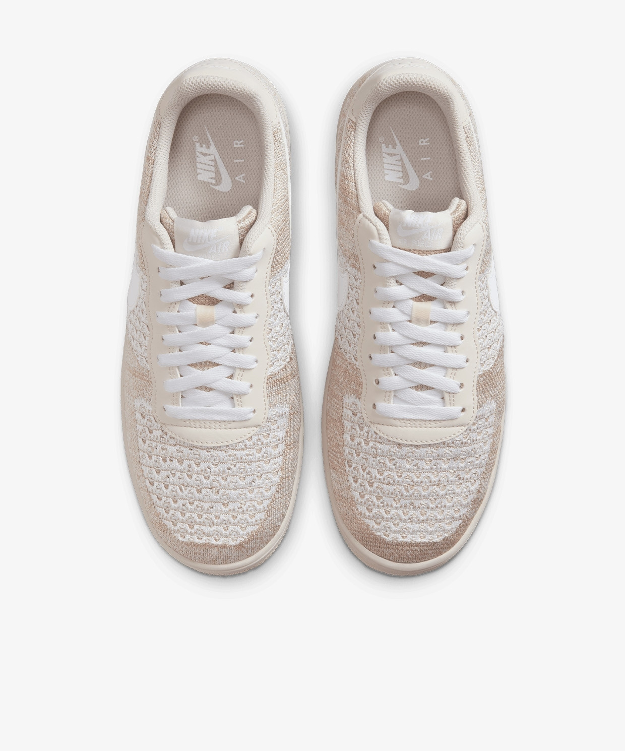 Кросівки чоловічі Nike Air Force 1 Flyknit 2.0 Beige IB7675-001