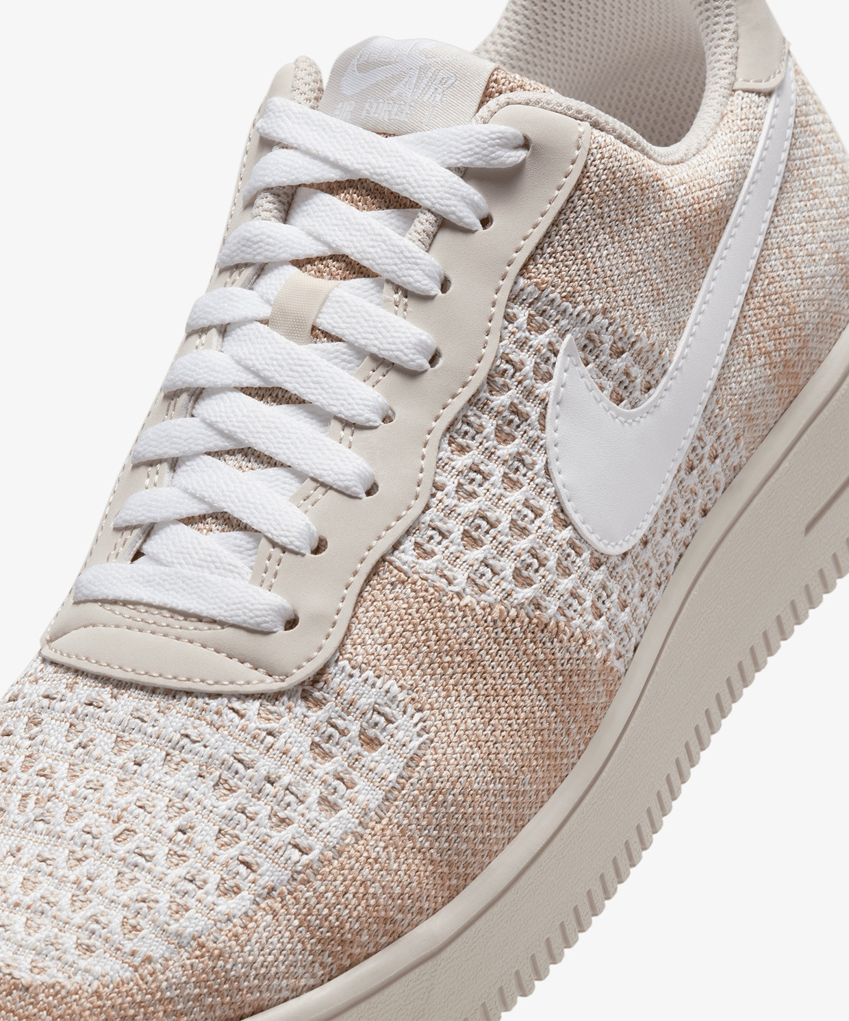Кросівки чоловічі Nike Air Force 1 Flyknit 2.0 Beige IB7675-001